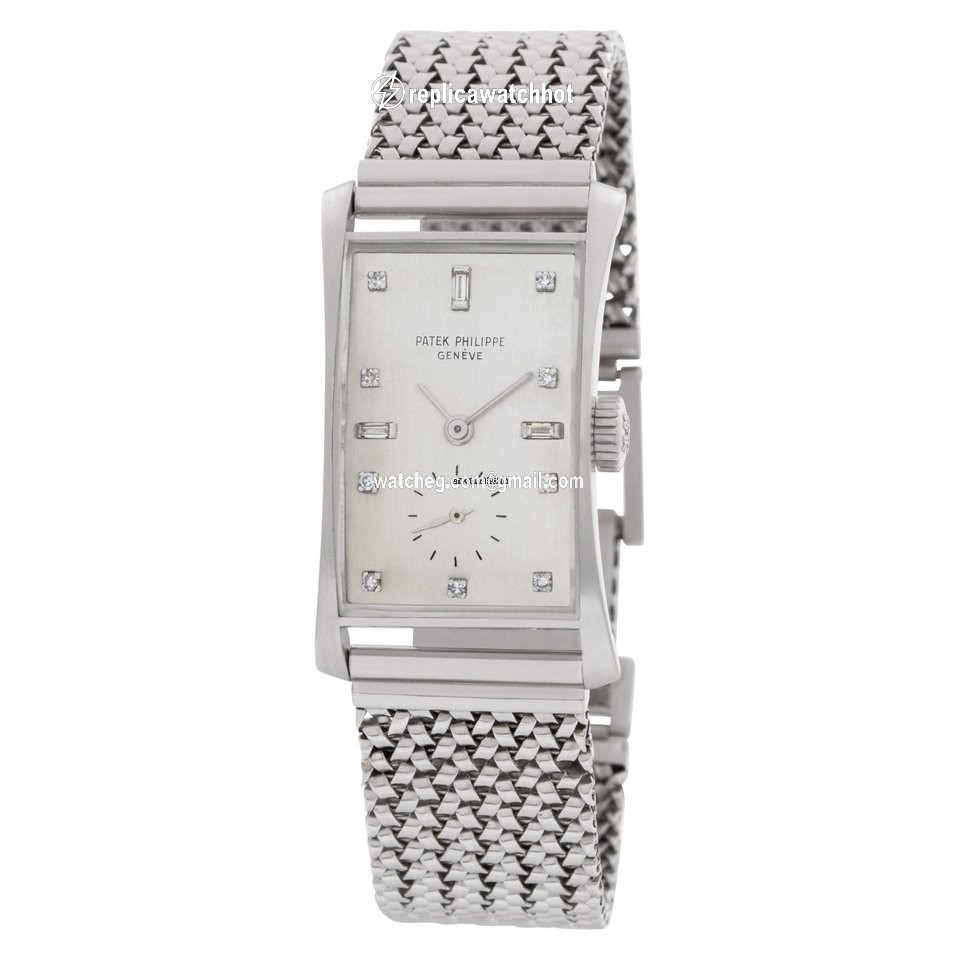 Patek Philippe Hour Glass Mens watch Unisex Manual winding Platinum 1593 2