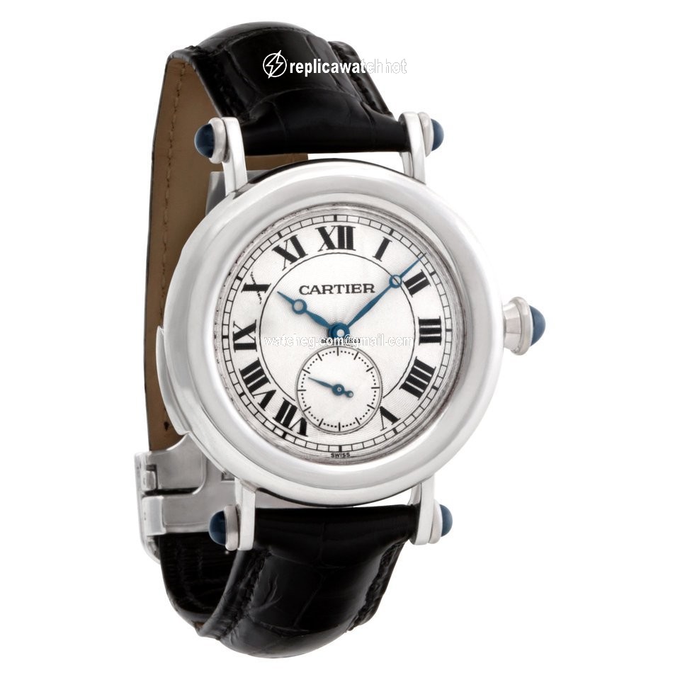 Cartier Diabolo Mens watch Unisex Manual winding Platinum 1462 2