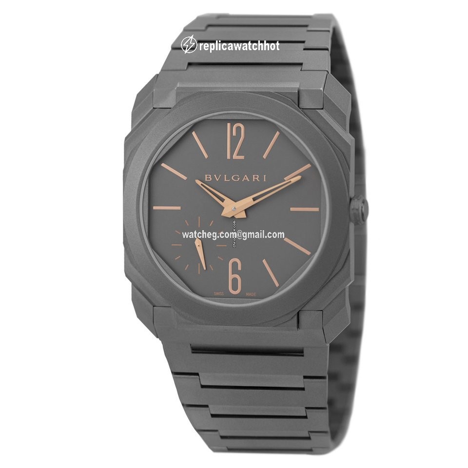 Bulgari Octo Mens watch Unisex Automatic Titanium 103137 BGO40PTTGXTAUTO 2