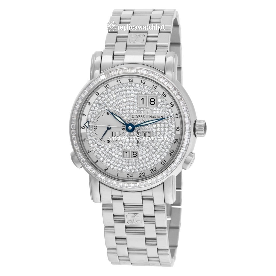 Ulysse Nardin Mens watch Unisex Automatic White gold 320-8 2