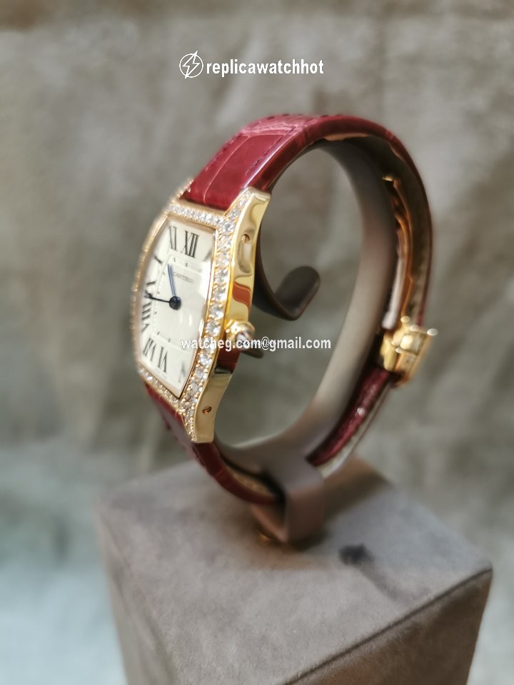 Cartier Tortue Manual winding Rose gold wa501008 2