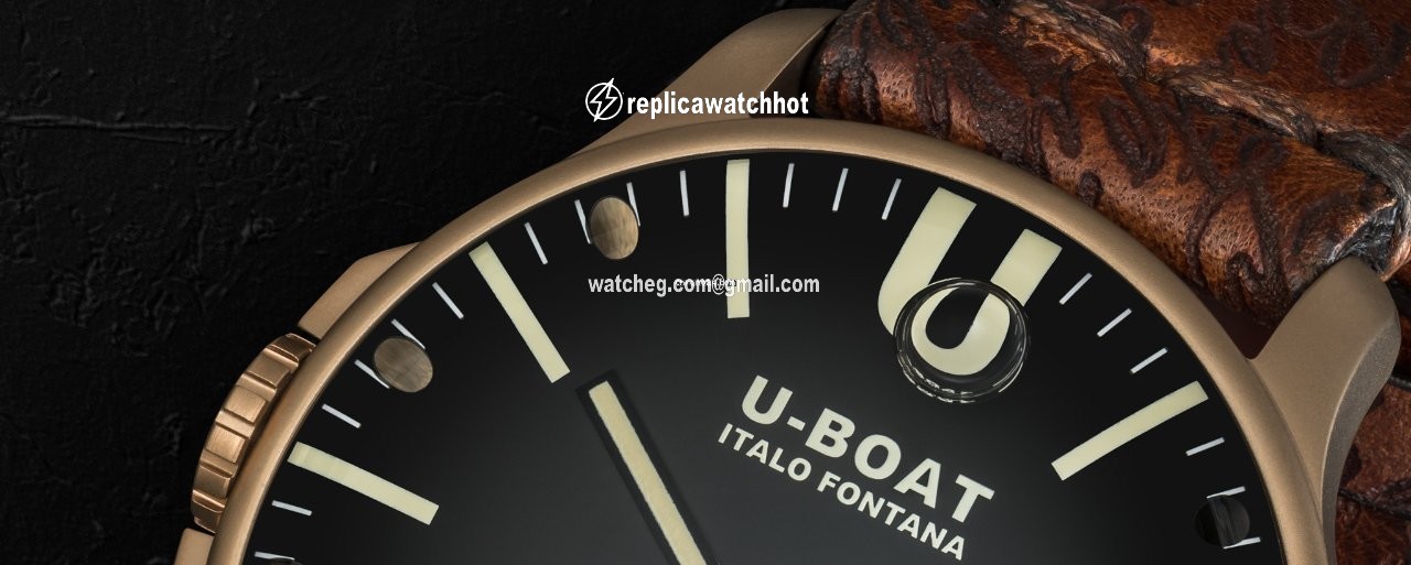 U-Boat Mens watch Unisex Quartz Bronze 8467 2