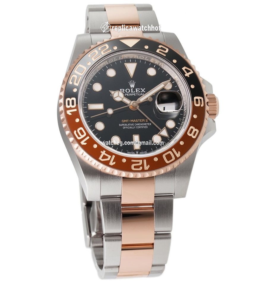Rolex GMT-Master II Gold Steel Automatic 126711 CHNR 2