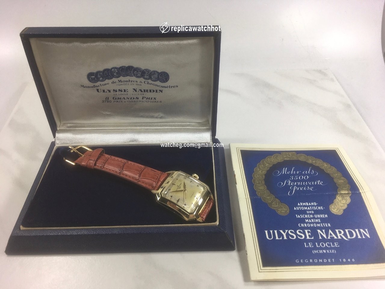 Ulysse Nardin Mens watch Unisex Automatic Yellow gold 10321 2