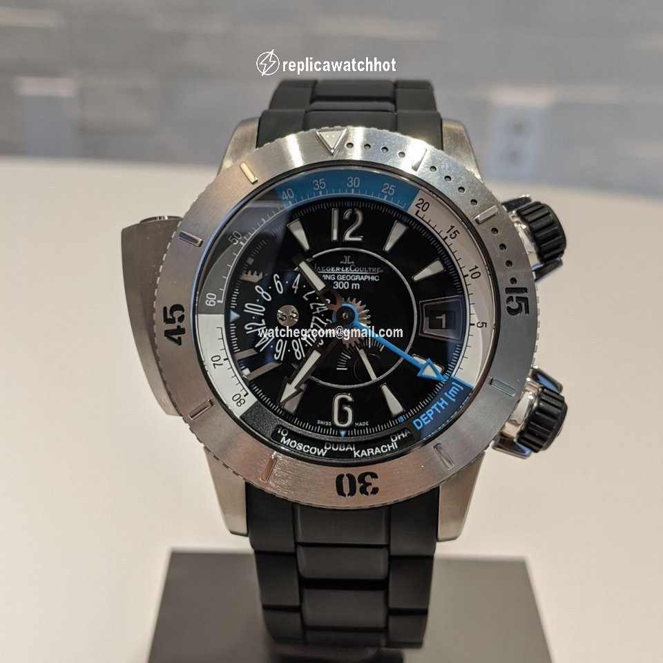 Jaeger-LeCoultre Master Compressor Diving Pro Geographic Mens watch Unisex Automatic Titanium q185t770 2