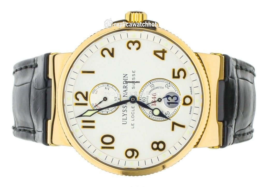 Ulysse Nardin Marine Chronometer 41mm Mens watch Unisex Automatic Rose gold 266-66 2