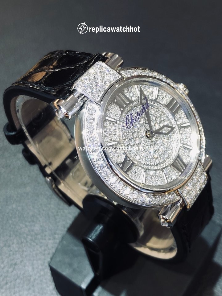 Chopard Imperiale Quartz White gold 384242-1001 2