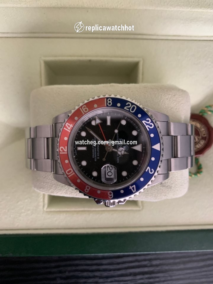 Rolex GMT-Master II Mens watch Unisex Steel Automatic 16710T 2
