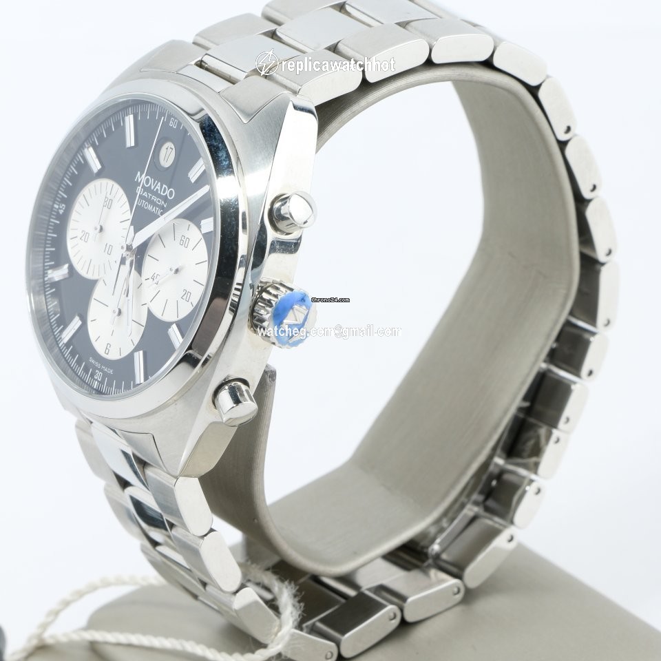 Movado Datron Mens watch Unisex Automatic Steel 18.1.14.1083 2