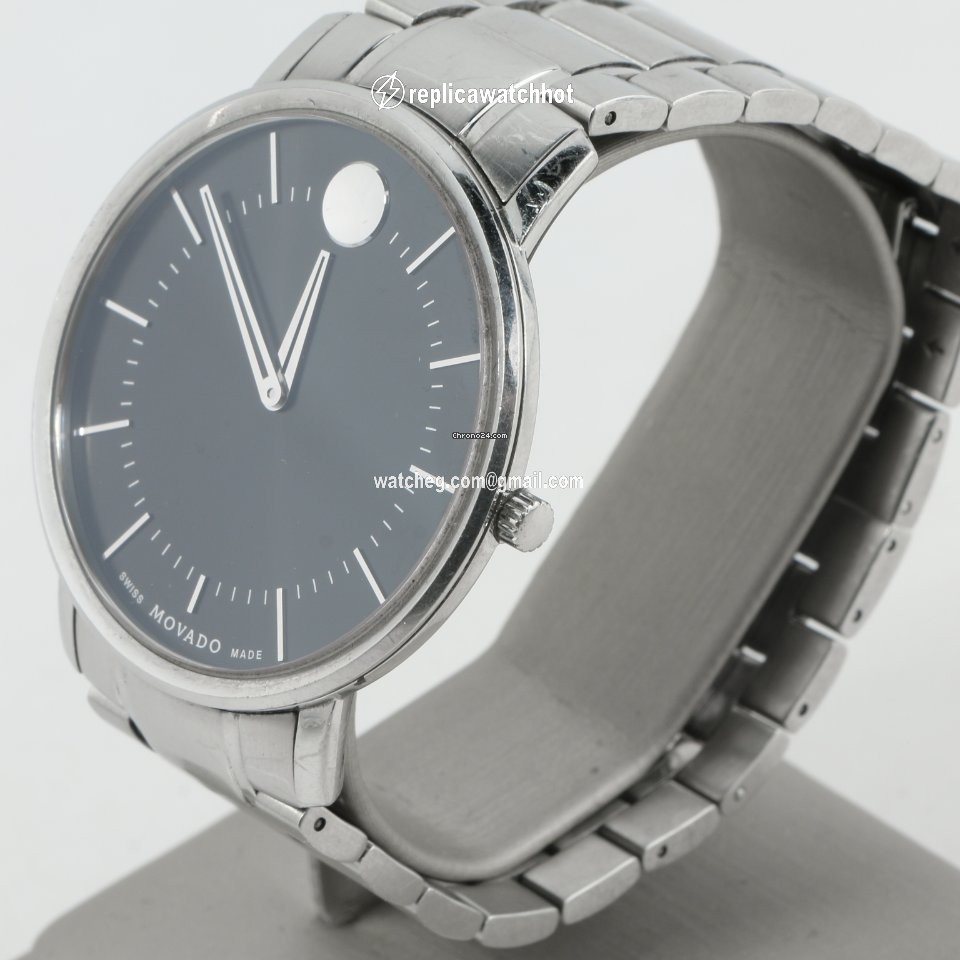 Movado Mens watch Unisex Quartz Steel 39.1.14.1208 2