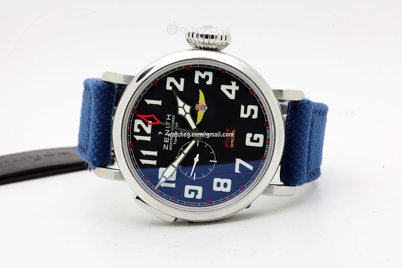 Zenith Pilot Type 20 GMT Automatic Steel 03.2433.693 27.C739 2