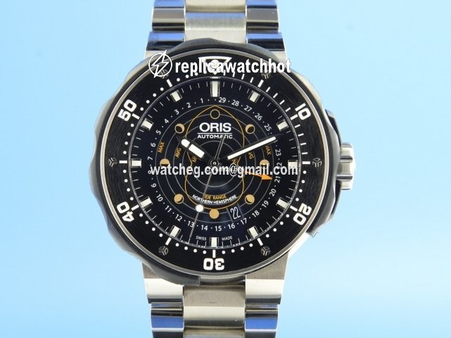 Oris ProDiver Pointer Moon Automatic Titanium 01761 7682 7154 2