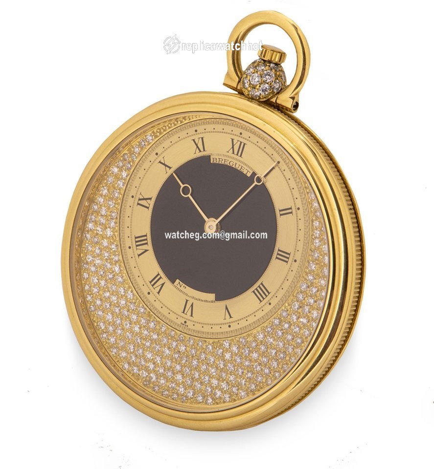 Breguet Mens watch Unisex Manual winding Yellow gold Breguet Pocket Watch 1730BA 2