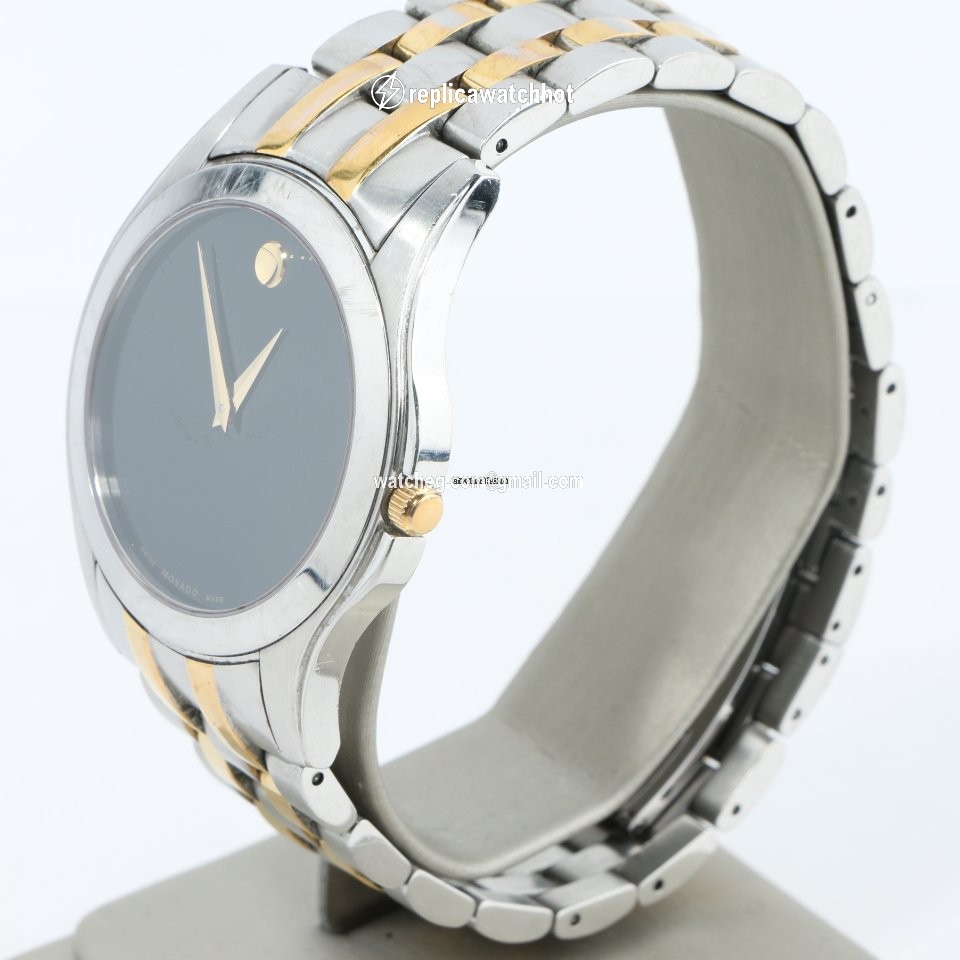 Movado Museum Mens watch Unisex Quartz Steel 01.1.20.1002 2