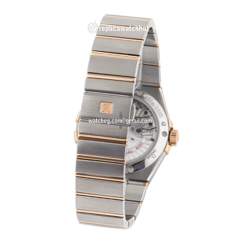 Omega Constellation Men Mens watch Unisex Automatic Gold Steel 123.20.38.21.02.001 2