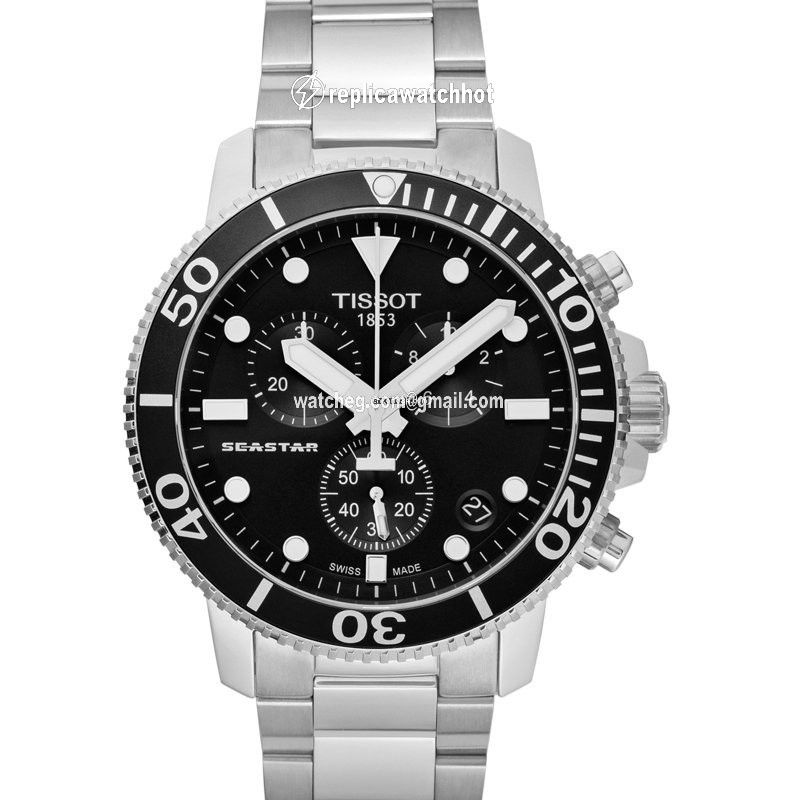 Tissot Seastar 1000 Mens watch Unisex Quartz Steel T120.417.11.051.00 2