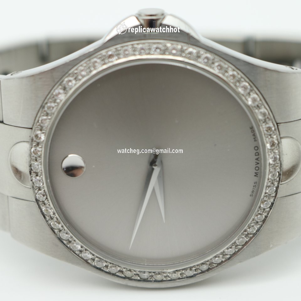 Movado Mens watch Unisex Quartz Steel Movado Luno 2