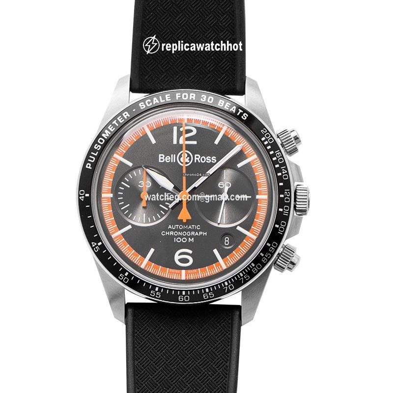 Bell & Ross BR V2 Mens watch Unisex Automatic Steel BRV294-ORA-ST SRB 2