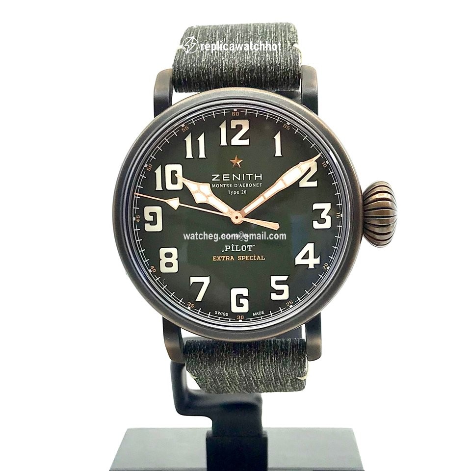 Zenith Pilot Mens watch Unisex Automatic Bronze 29.2430.679 63.I001 2