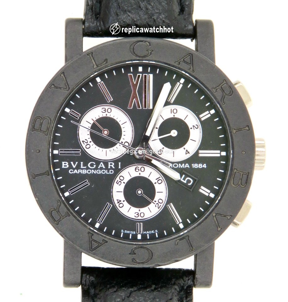 Bulgari Bulgari Mens watch Unisex Quartz Carbon BB38CL 2