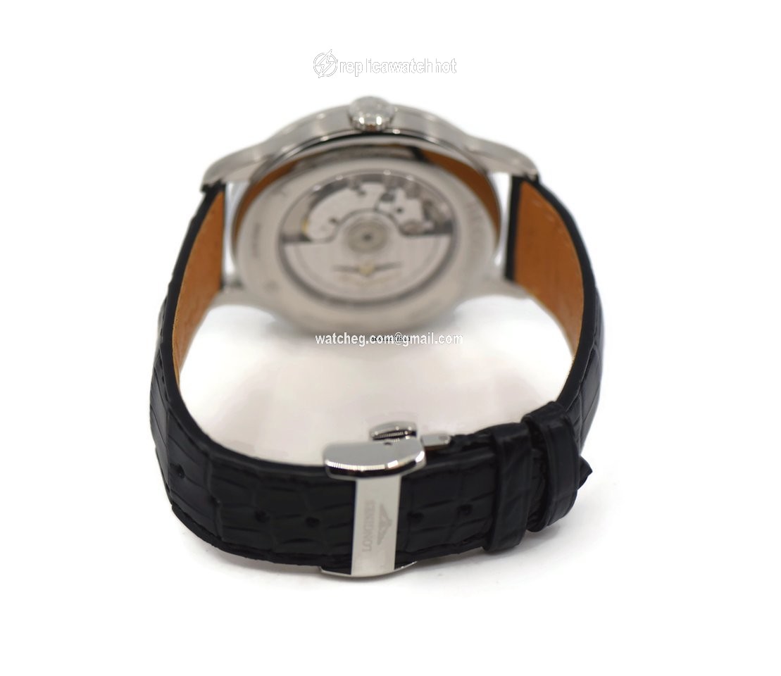Longines Record Mens watch Unisex Automatic Steel L2.821.4.56.6 2