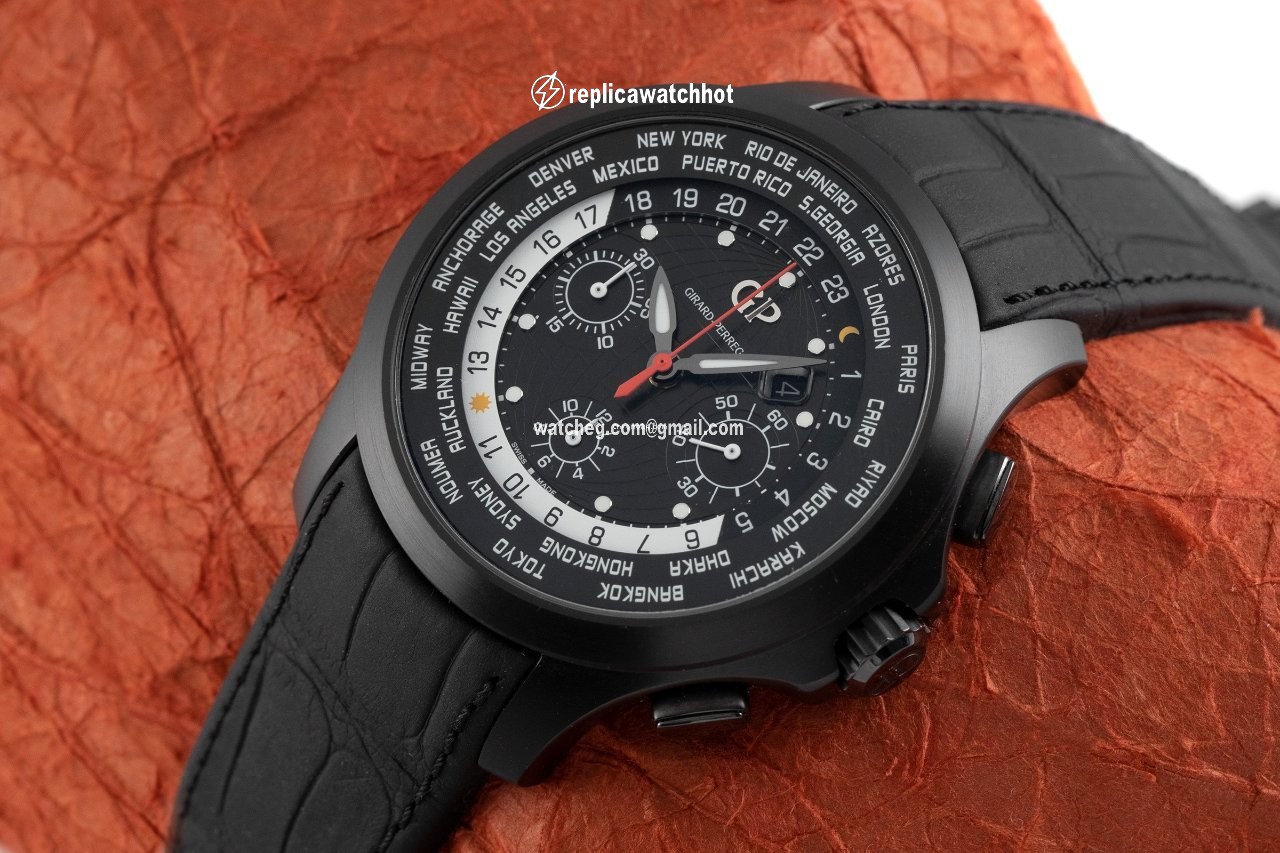 Girard Perregaux Traveller Mens watch Unisex Automatic Titanium 49700-21-631-BB6C 2