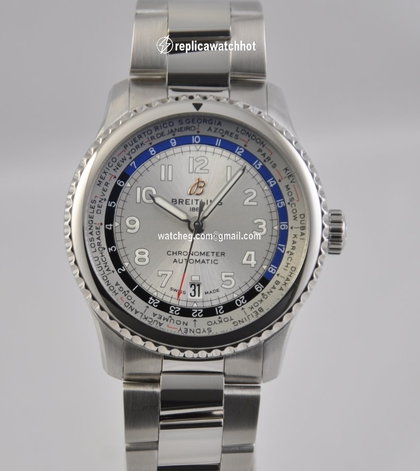 Breitling Aviator 8 Mens watch Unisex Automatic Steel AB3521U01G1A1 2