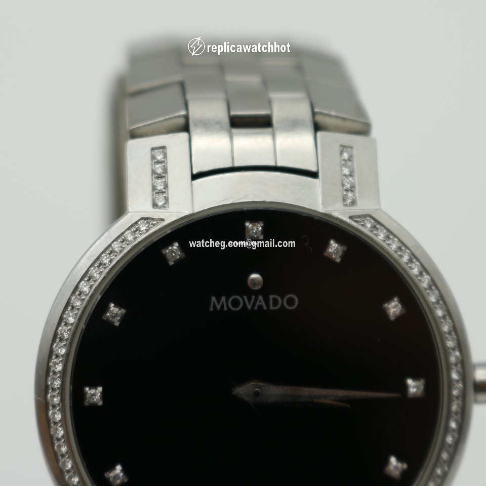 Movado Faceto Womens watch Quartz Steel Movado Faceto 2