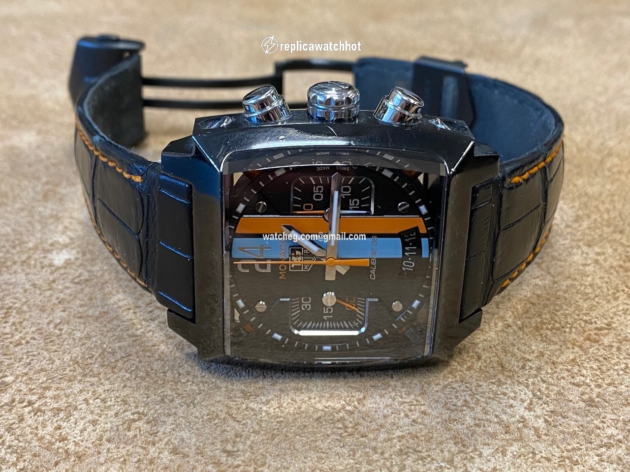 TAG Heuer Monaco Calibre 36 Mens watch Unisex Automatic Steel CAL5112 2