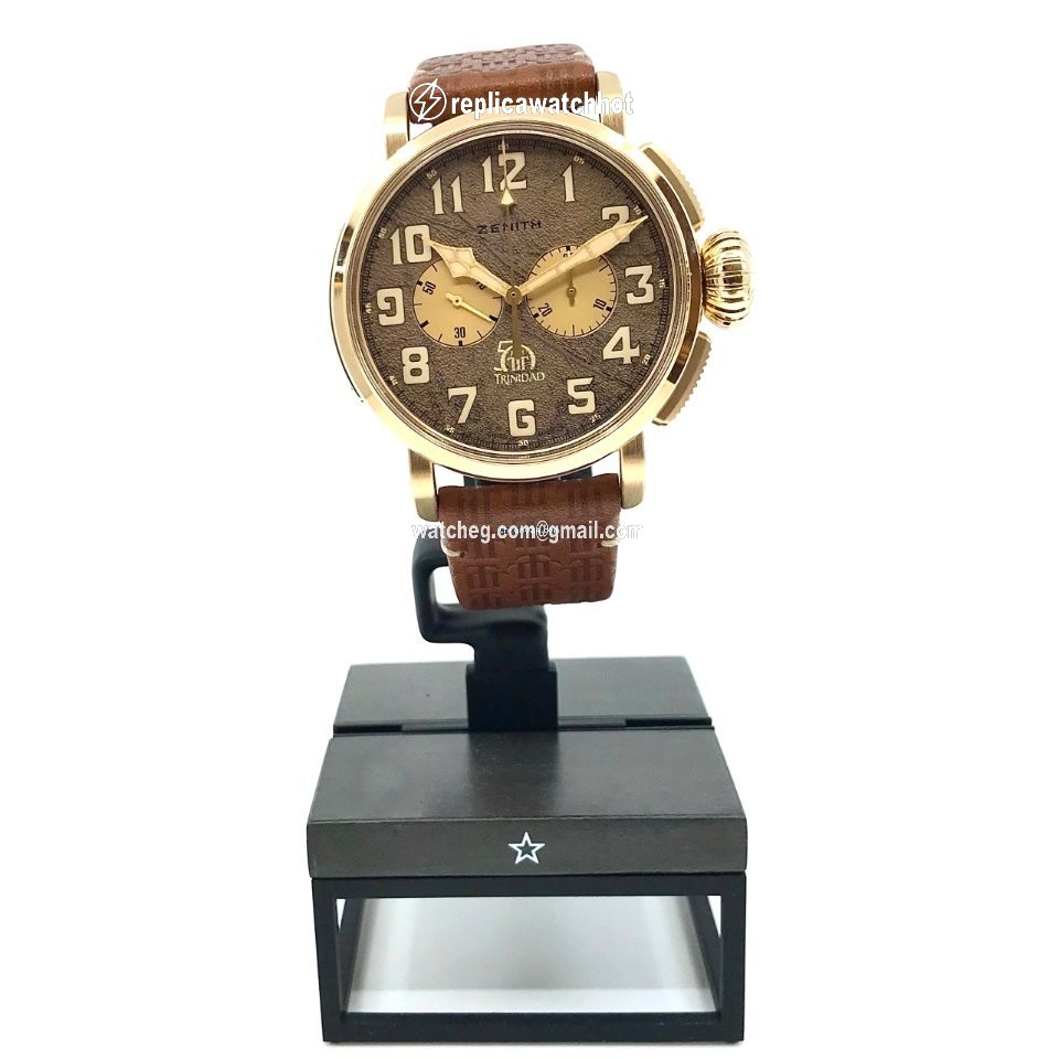 Zenith Pilot Mens watch Unisex Automatic Yellow gold 30.2430.4069 78.C811 2