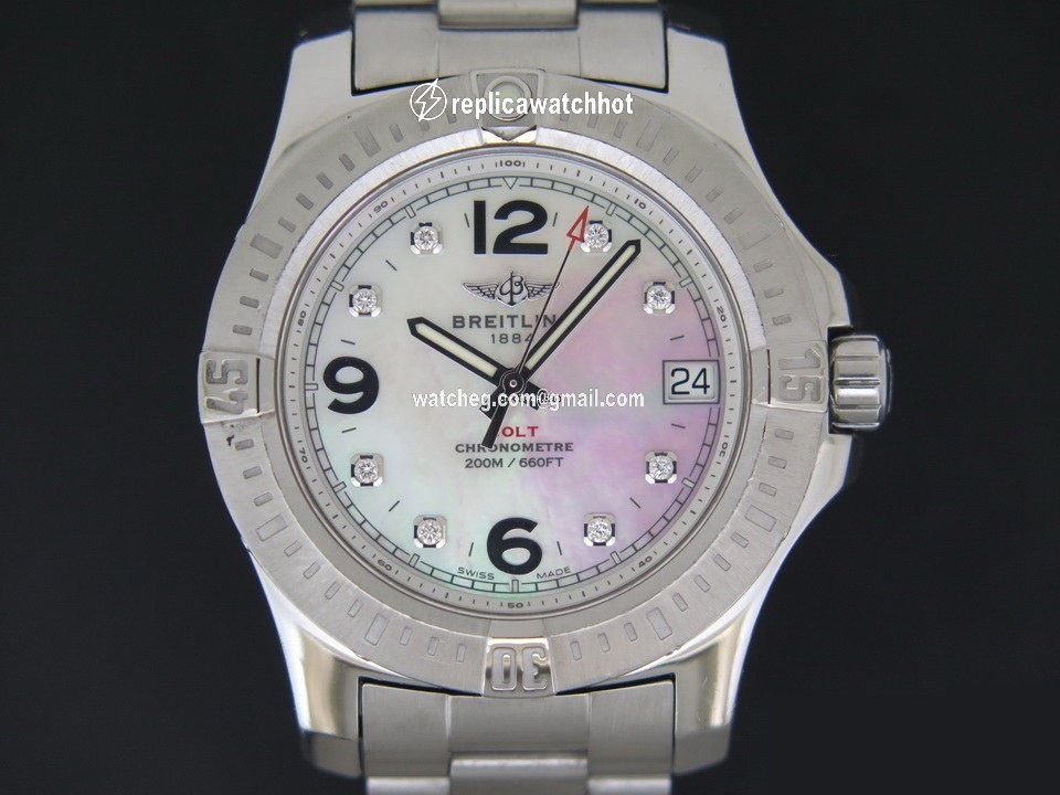 Breitling Colt 36 Womens watch Quartz Steel A74389 2
