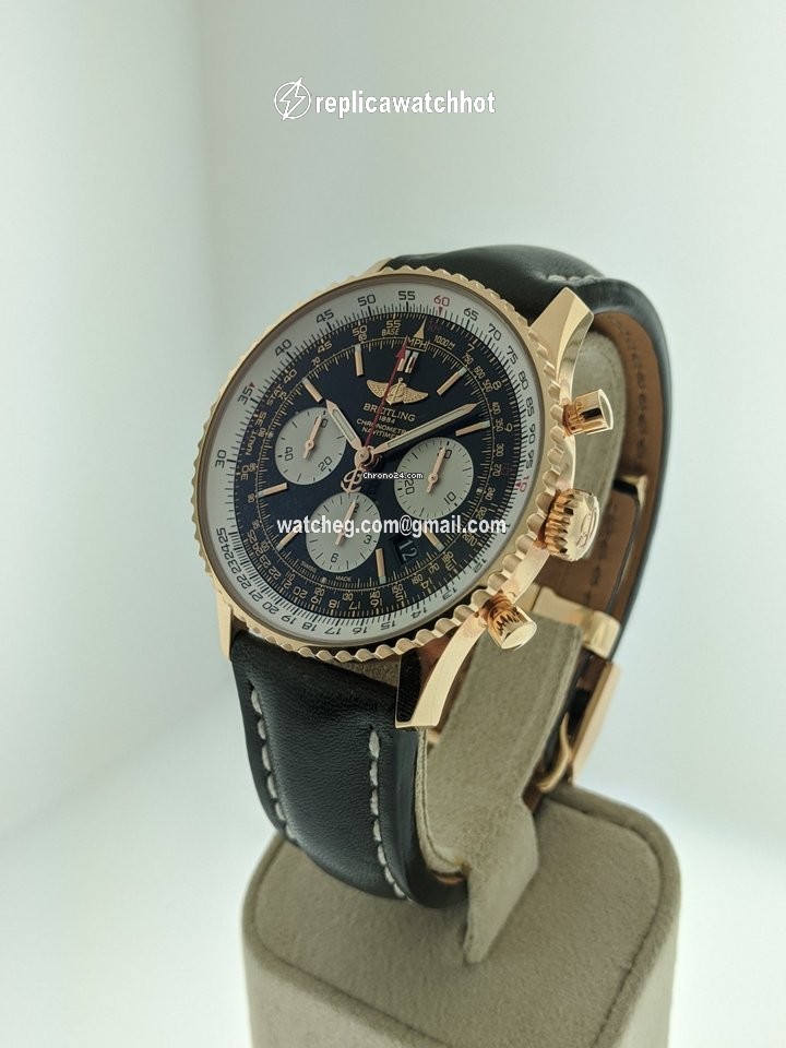 Breitling Navitimer 01 Mens watch Unisex Automatic Rose gold RB012012 BA49 2