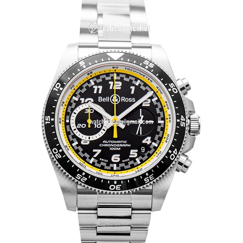 Bell & Ross BR V3 Mens watch Unisex Automatic Steel BRV394-RS20 SST 2
