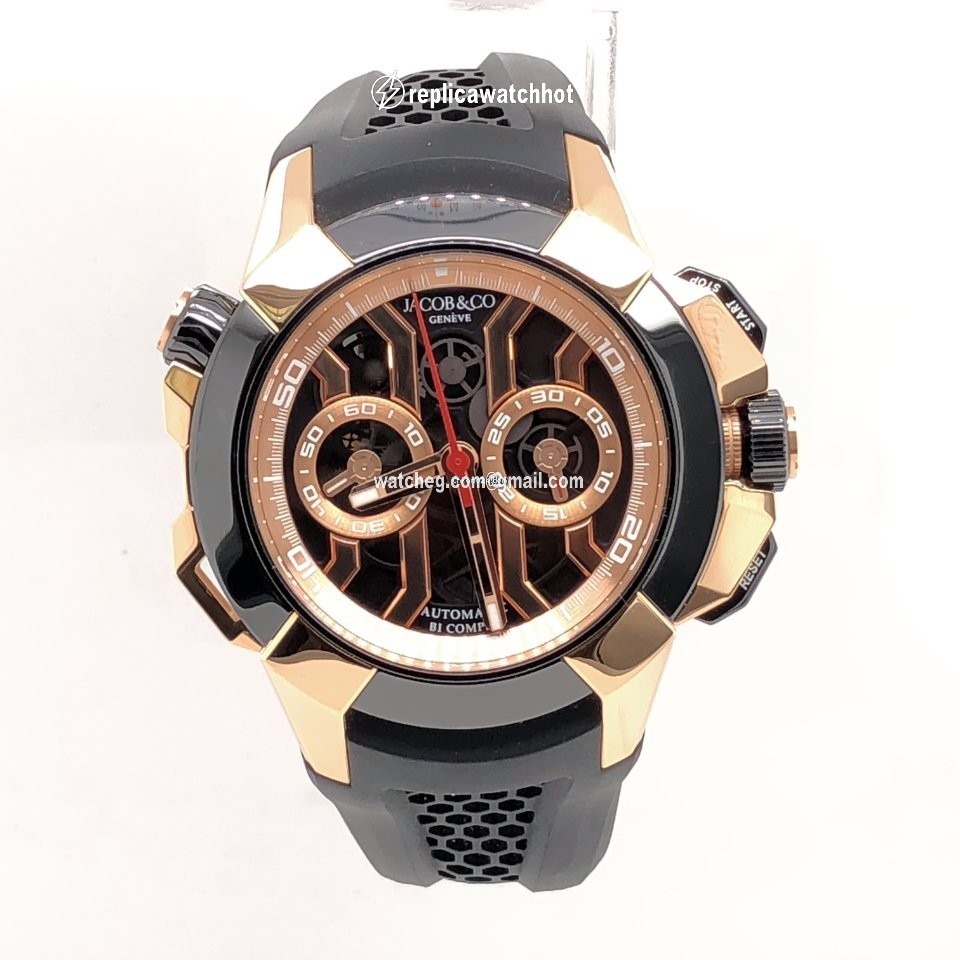 Jacob & Co. Mens watch Unisex Automatic Rose gold EC311.42.PD.BN.A 2