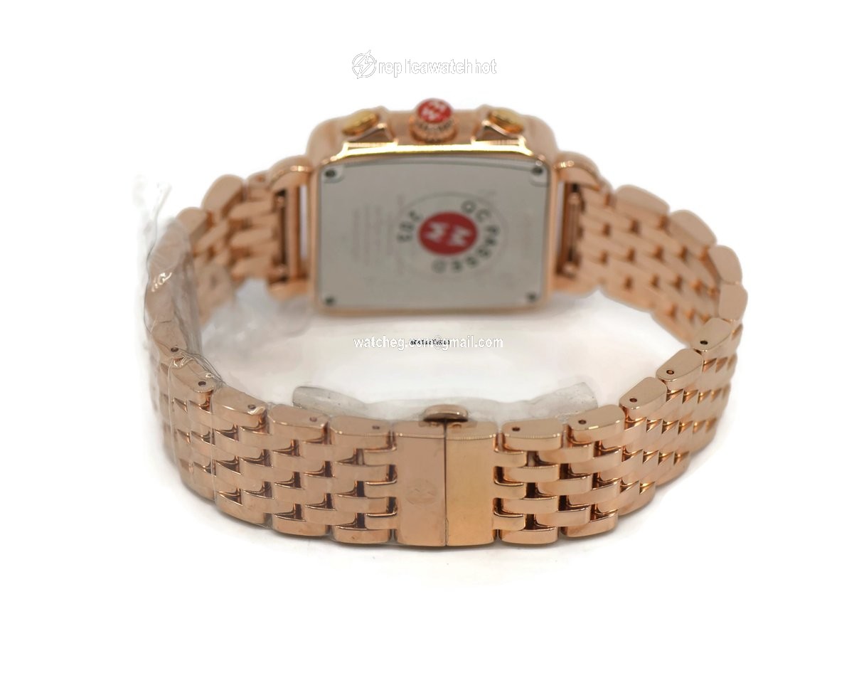 Michele Deco Womens watch Quartz Gold Steel MW06P01B4962 2
