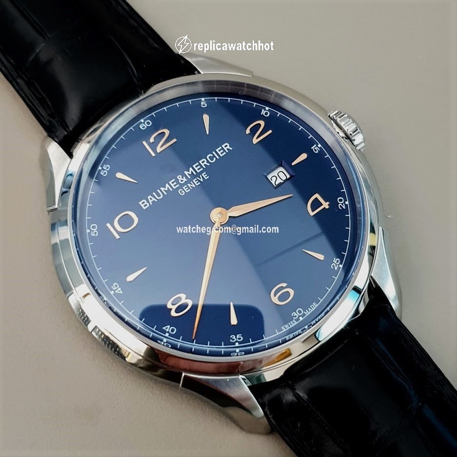 Baume & Mercier Clifton Mens watch Unisex Quartz Steel 10420 2