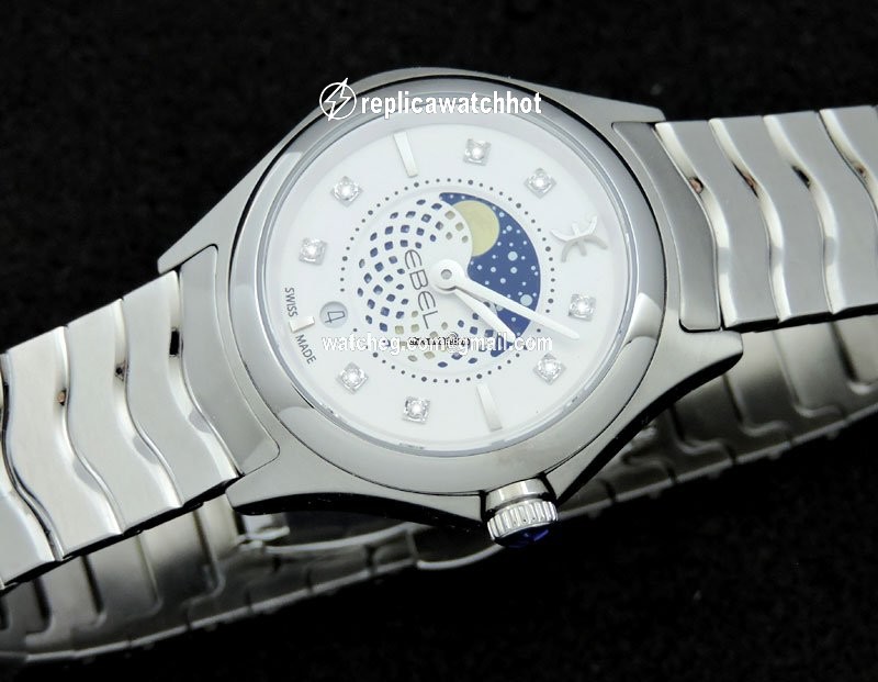 Ebel Wave Womens watch Quartz Steel 1216372 2