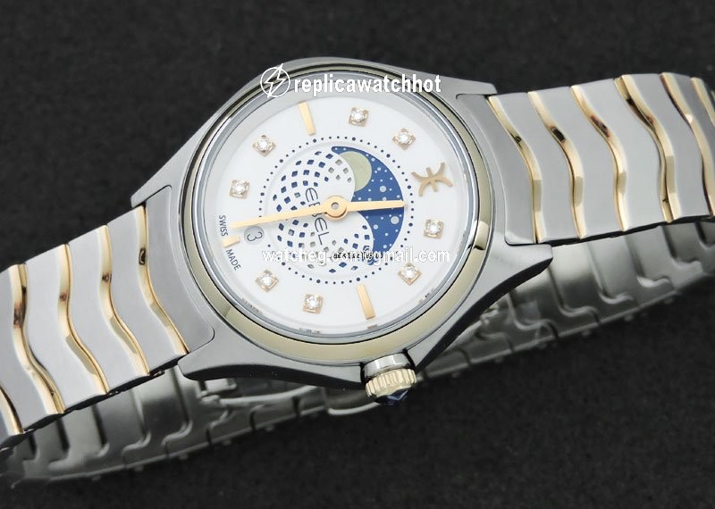 Ebel Wave Womens watch Quartz Gold Steel 1216373 2