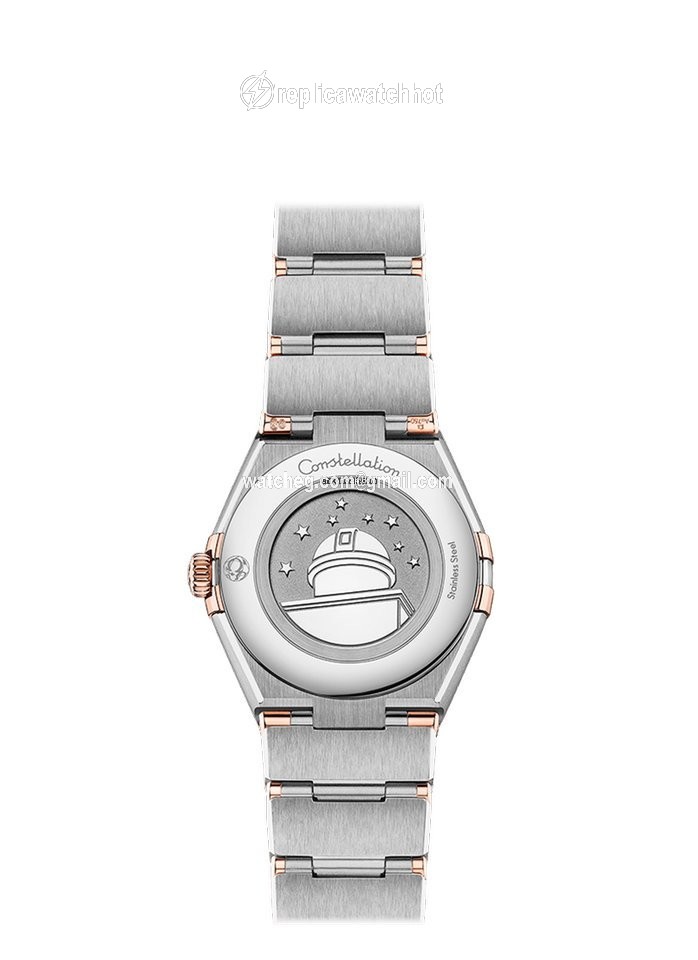 Omega Constellation Quartz Womens watch Quartz Gold Steel 131.25.28.60.63.001 2