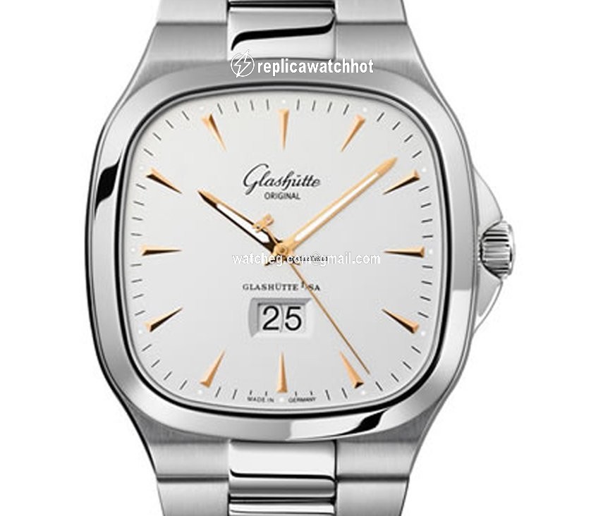 Glashtte Original Seventies Panorama Date Mens watch Unisex Automatic Steel 39-47-11-12-14 2
