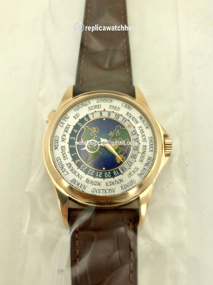 Patek Philippe World Time Mens watch Unisex Automatic Yellow gold 5131J-014 2