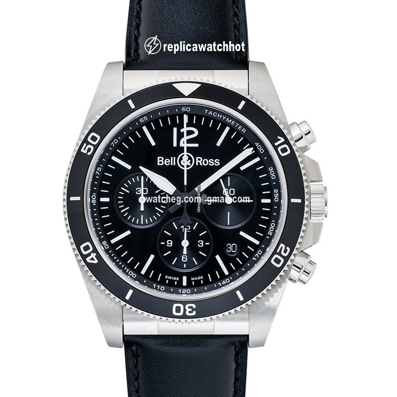 Bell & Ross BR V3 Mens watch Unisex Automatic Steel BRV394-BL-ST SCA 2