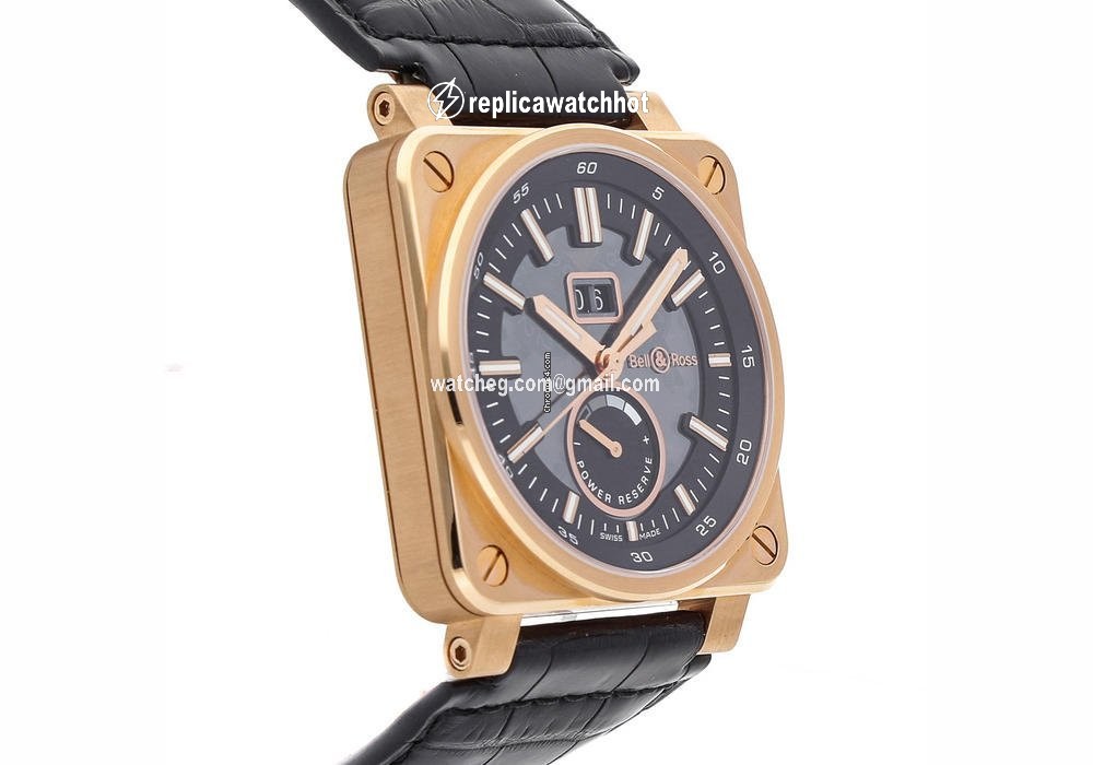 Bell & Ross BR 03-90 Grande Date et Reserve de Marche Mens watch Unisex Automatic Rose gold BR0390-PINKGOLD 2