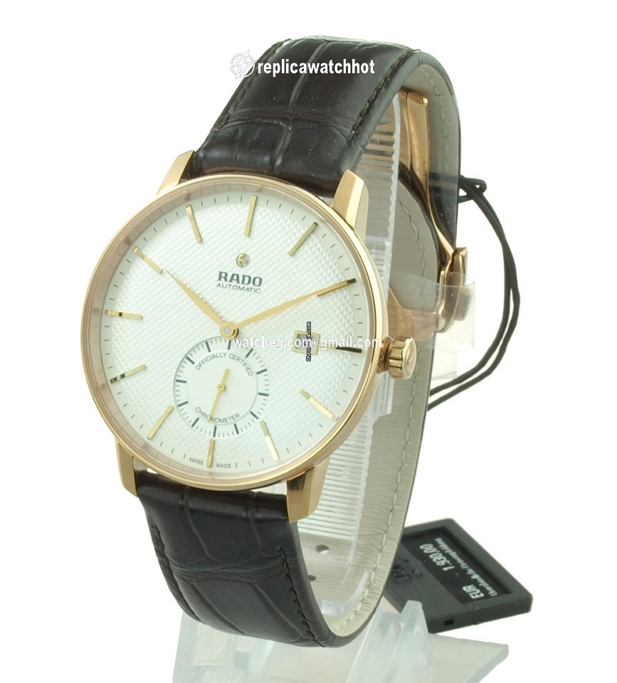 Rado Coupole Mens watch Unisex Automatic Gold Steel R22881025 2