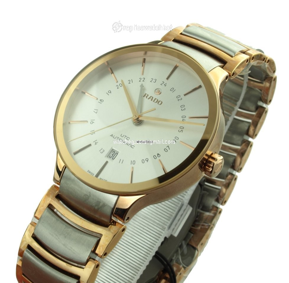 Rado Centrix Mens watch Unisex Automatic Gold Steel R30162013 2