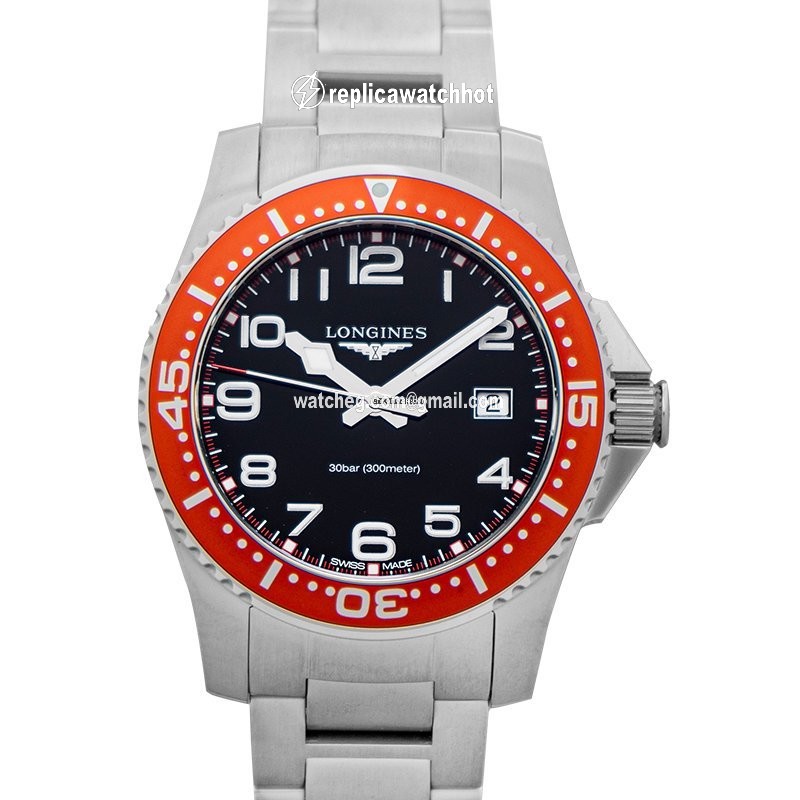 Longines HydroConquest Mens watch Unisex Quartz Steel L36894596 2