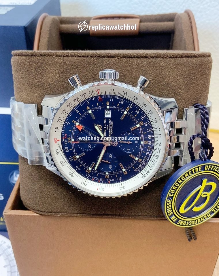 Breitling Navitimer GMT Mens watch Unisex Automatic Steel A24322121C2A1 2