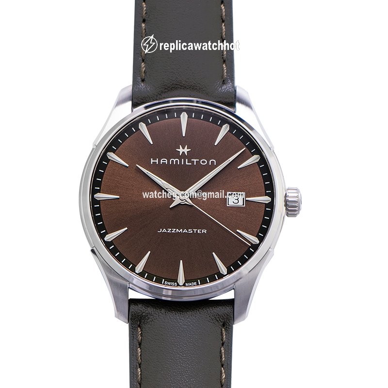 Hamilton Jazzmaster Mens watch Unisex Quartz Steel H32451801 2