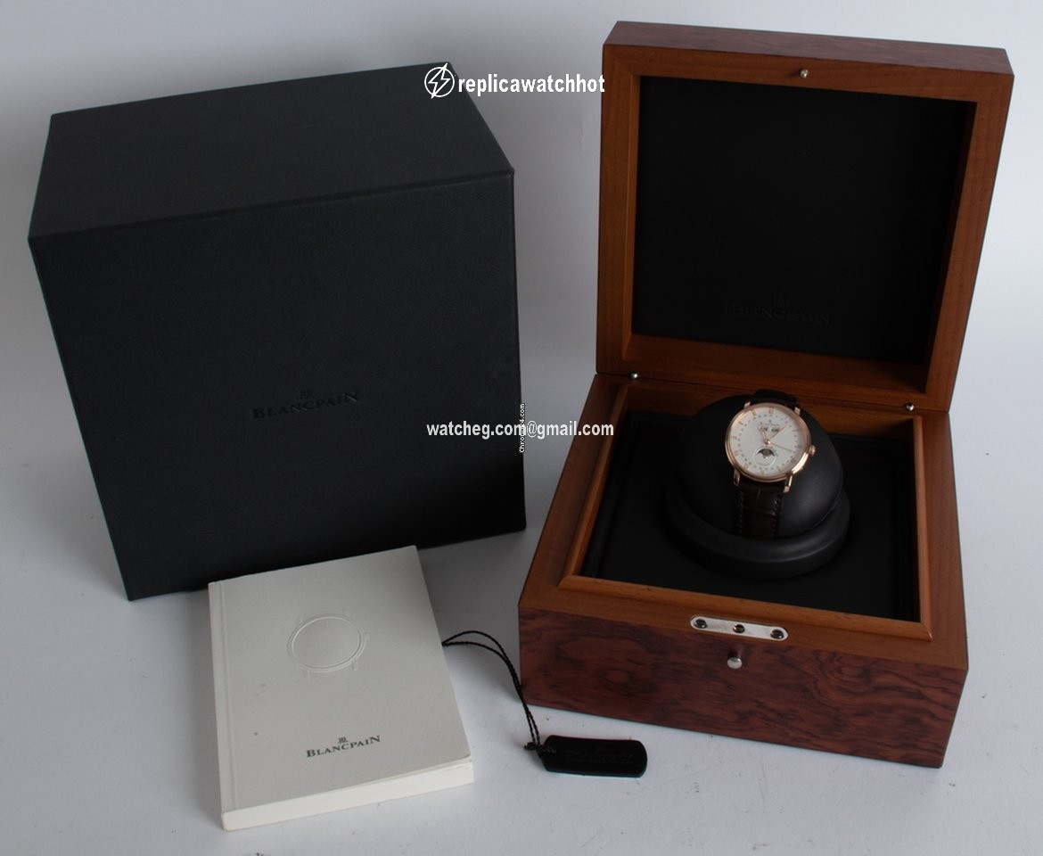 Blancpain Mens watch Unisex Automatic Rose gold 6263-3642-55B 2