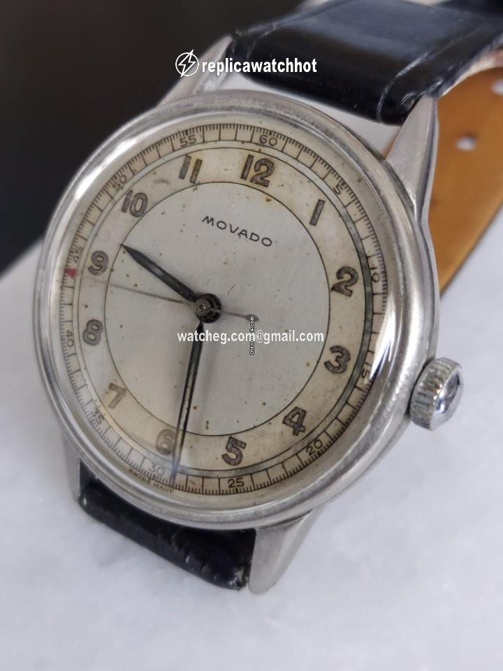 Movado Mens watch Unisex Manual winding Steel 0080327 2